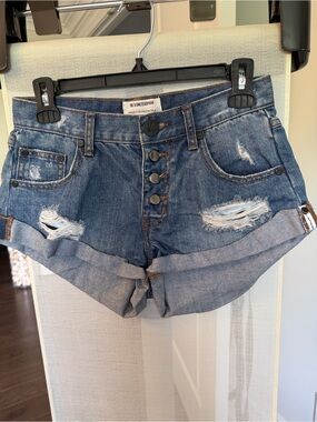ONE TEASPOON Bandit denim shorts